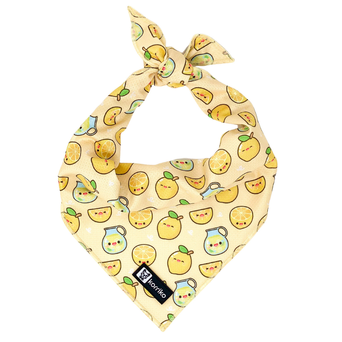 Cooling Dog Bandana - Lemonade