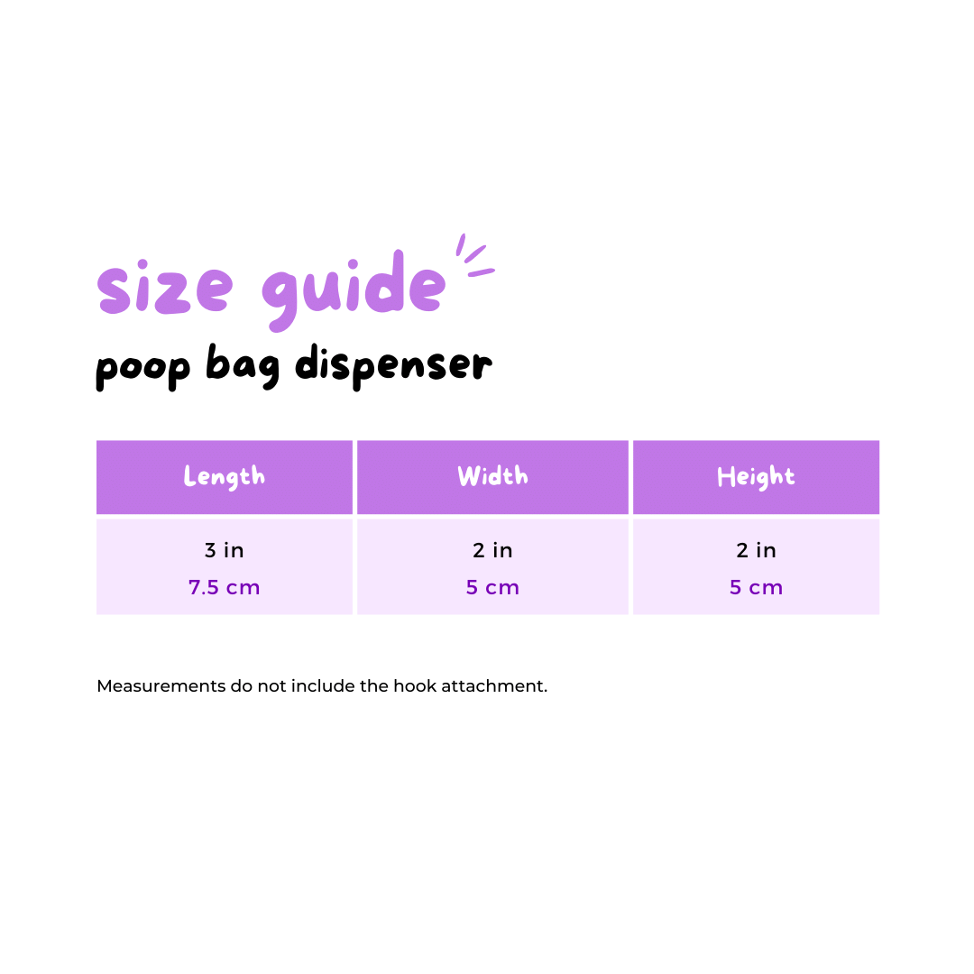 Poop Bag Dispenser - Lilac - Korriko Pet Supply