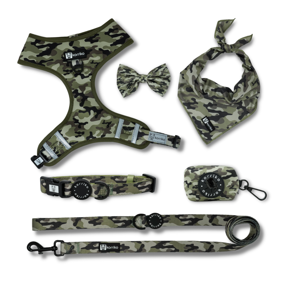 Harness Bundle Set - Green Camo