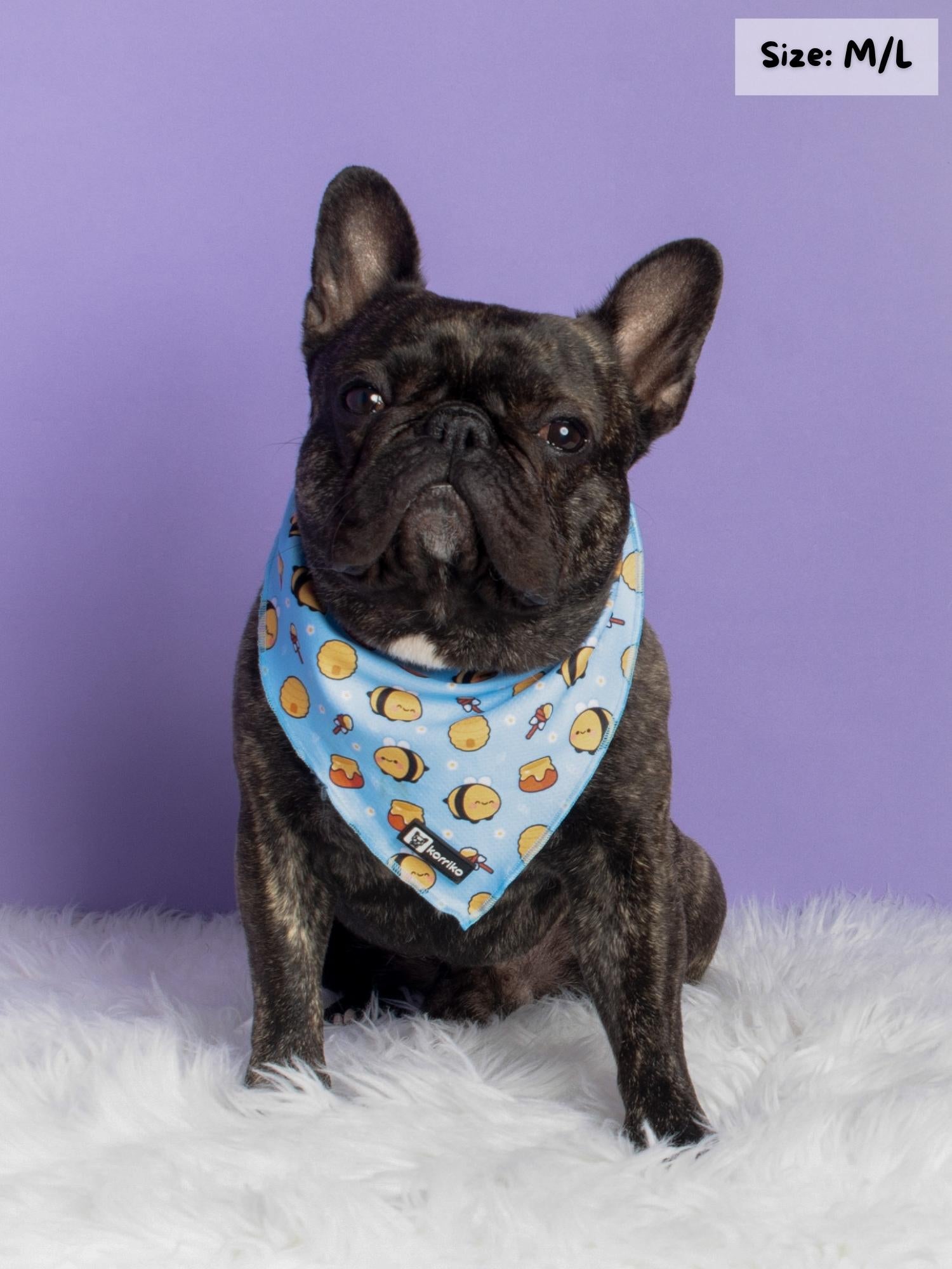 Cooling Dog Bandana - HoneyBee