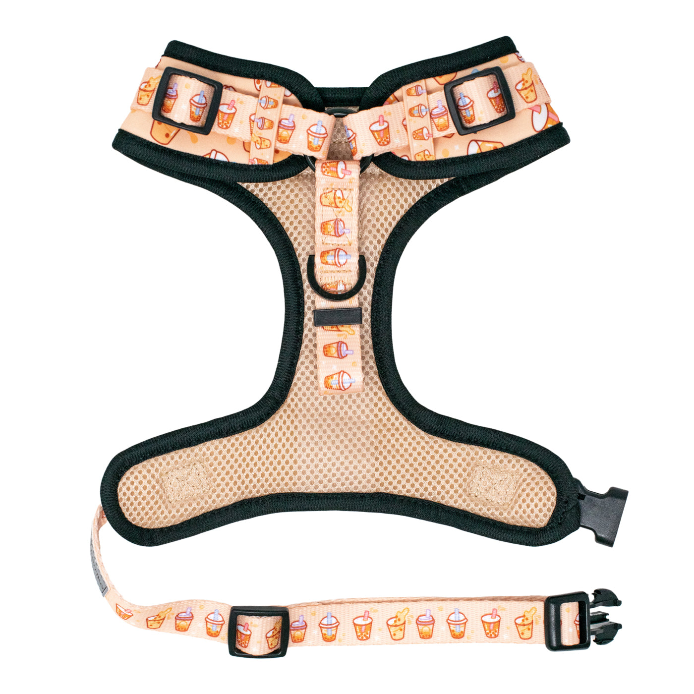 Adjustable Dog Harness - Milk Tea