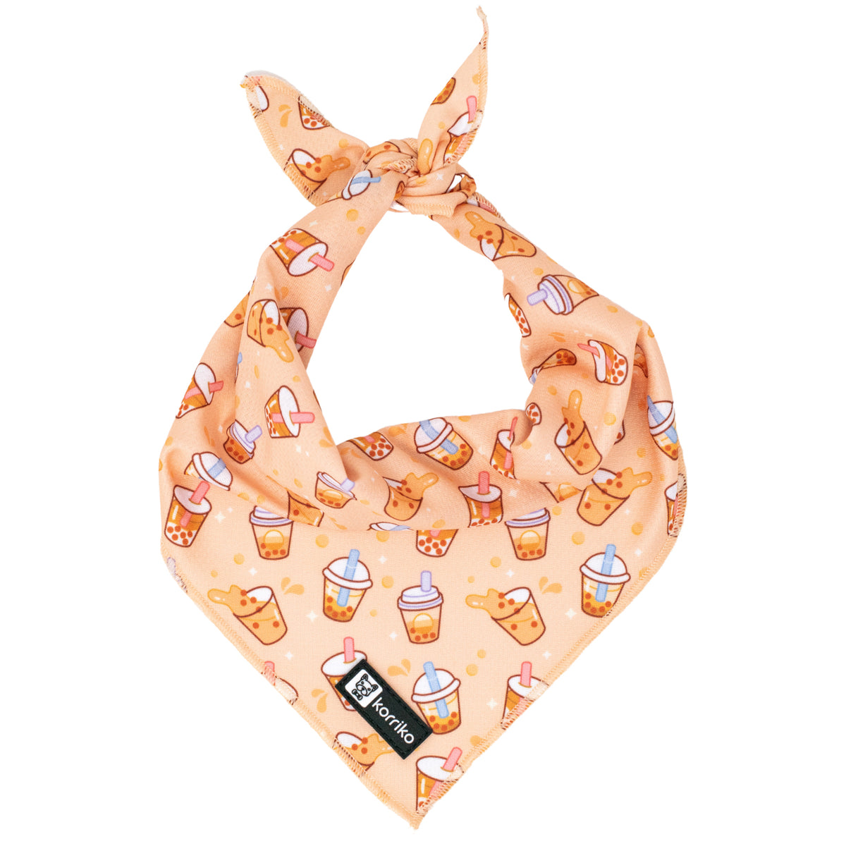 Cooling Dog Bandana - Milk Tea