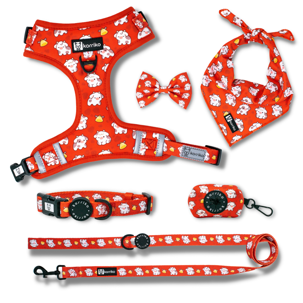 Dog Leash - Moo Moo - Korriko Pet Supply